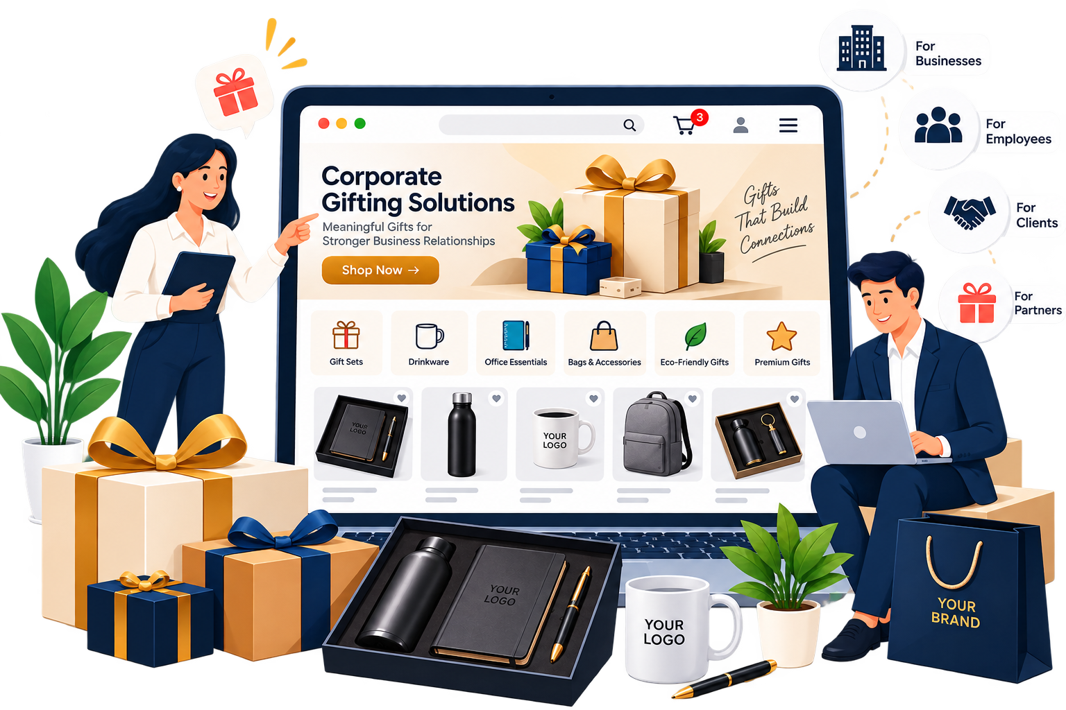 Corporate Gifiting Website 